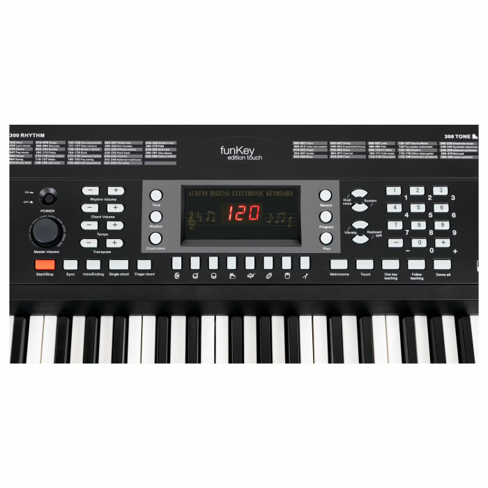 Set Orga FunKey 61 Edition Touch BK + McGrey Stand Z [8]