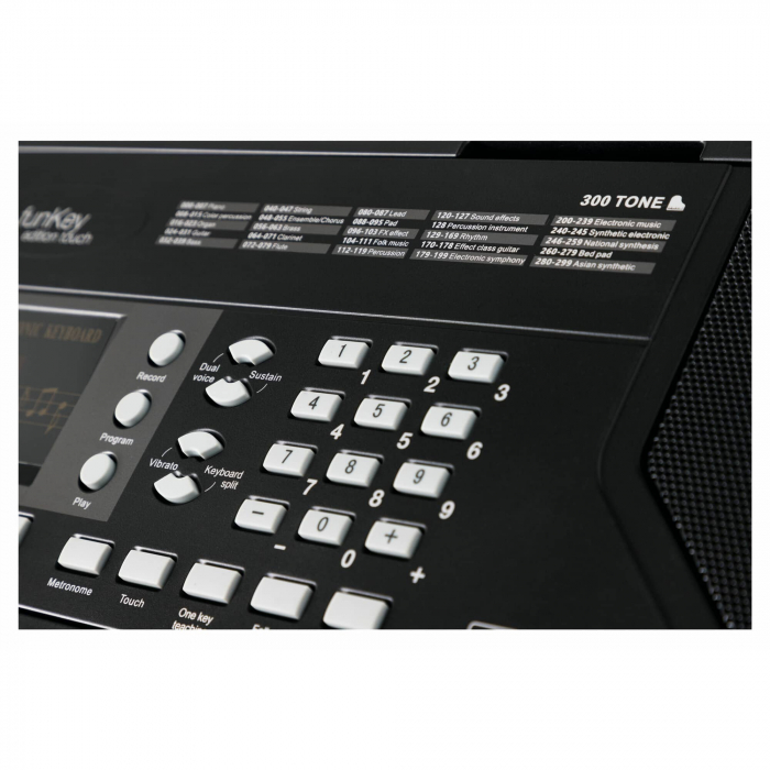 Set Orga FunKey 61 Edition Touch BK + stativ + bancheta [9]