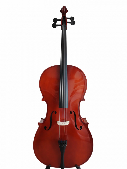 Set Violoncel Flame Natur 3/4 + husa + arcus [11]