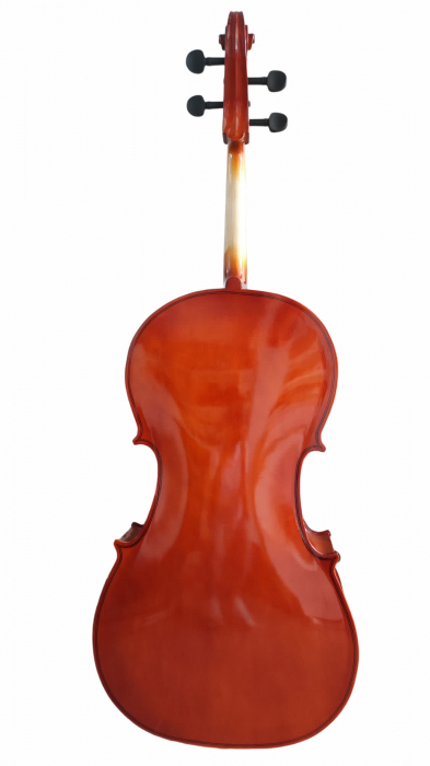 Set Violoncel Flame Natur 1/2 + husa + arcus [9]