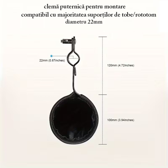 Suport bete tobe rototom detasabil Drumstick Holder [5]