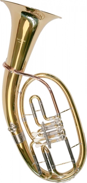 Tenor Horn Karl Glaser 3 clape Bb Bariton auriu [5]