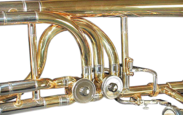 Trombon Bass Karl Glaser 2 ventile Bb/F/Eb & Bb/F/D [3]