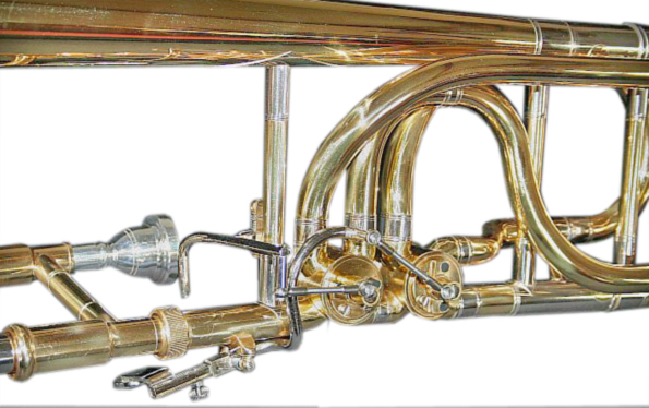 Trombon Bass Karl Glaser 2 ventile Bb/F/Eb & Bb/F/D [5]