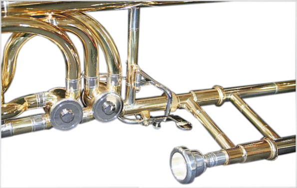 Trombon Bass Karl Glaser 2 ventile Bb/F/Eb & Bb/F/D [2]