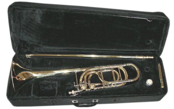 Trombon Bass Karl Glaser 2 ventile Bb/F/Eb & Bb/F/D [4]