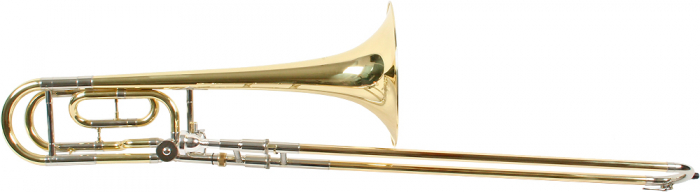 Trombon Bass Bb Quartventil Karl Glaser Auriu [2]