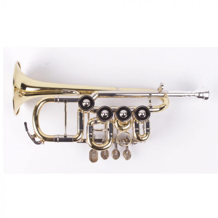 Trompeta Piccolo Bb/A Karl Glaser Trompete 260 Z4 [2]