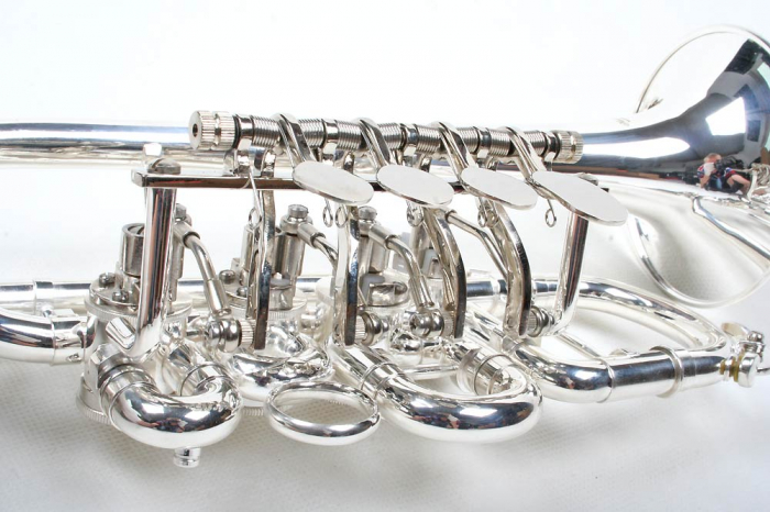 Trompeta Piccolo Bb/A Karl Glaser Trompete 260 Z5 [2]
