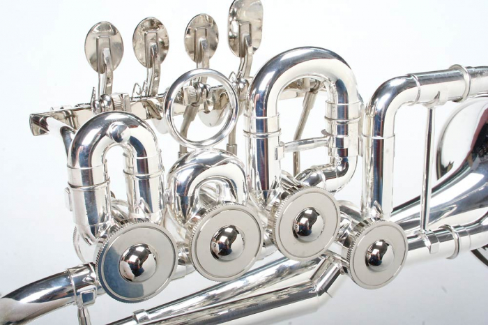 Trompeta Piccolo Bb/A Karl Glaser Trompete 260 Z5 [3]