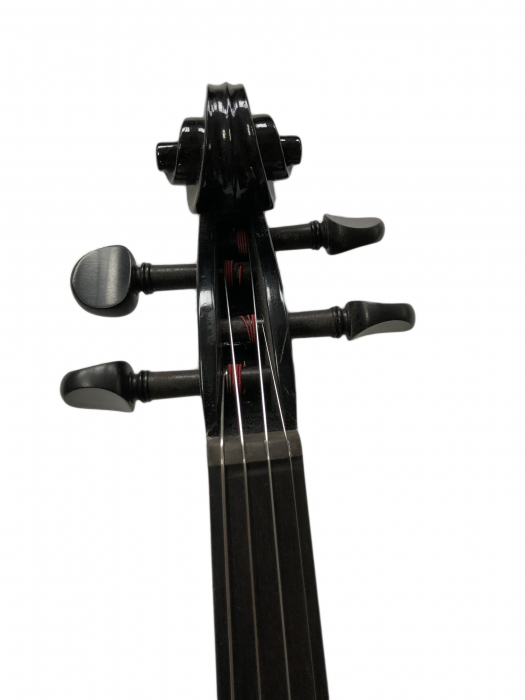 Vioara electro-acustica Vol.+Ton NEGRU 4/4 Hora Reghin [3]