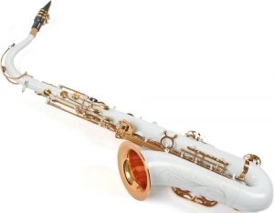 Saxofon Tenor ALB & clape aurii curbat Karl Glaser Saxophone Bb [1]