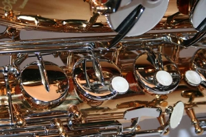 Saxofon Tenor AURIU & clape argintii Karl Glaser Saxophone Bb [2]