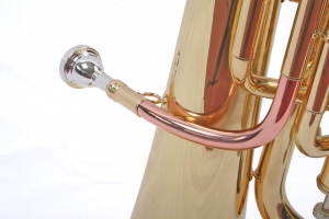Eufoniu 3 pistoane Karl Glaser Bb (Si bemol) Euphonium Baritonhorn auriu [2]