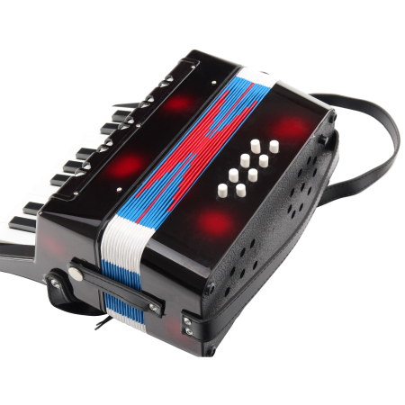 Acordeon copii Classic Catabile Bambino negru 8 basi 17 clape [1]