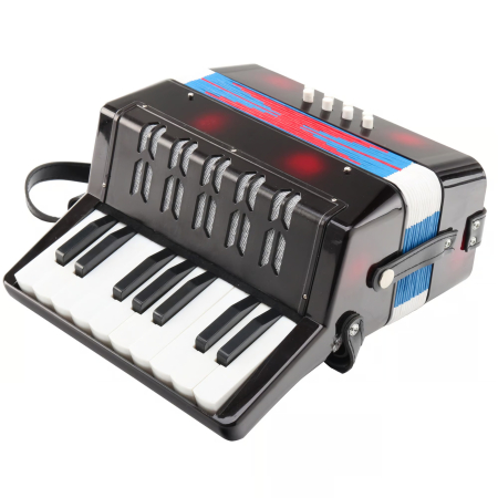 Acordeon copii Classic Catabile Bambino negru 8 basi 17 clape [4]