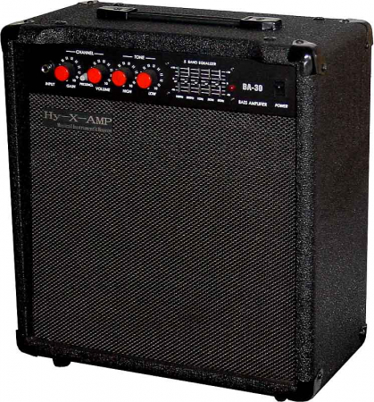 Amplificatoare - Amplificator chitara bass Hy-X-AMP BA-30 60W