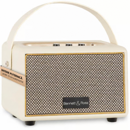 Boxa activa cu acumulator - Boxa portabila Bennett & Ross BB-820CW Blackmore Junior chat