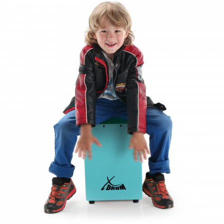 Cajon copii XDrum KC-37B albastru [1]