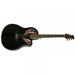 Chitara Roundback - Chitara Electro-Acustica Roundback carbon Santander RB 2100 1A Negru