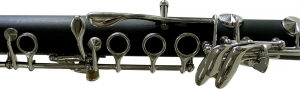 Clarinet Karl Glaser® Eb(Mi bemol)  12clape+6inele mini Böhm sistem ebonita pentru copii [2]