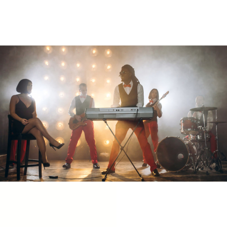 Classic Cantabile X Keyboard Suport Orga Ajustabil Negru [1]