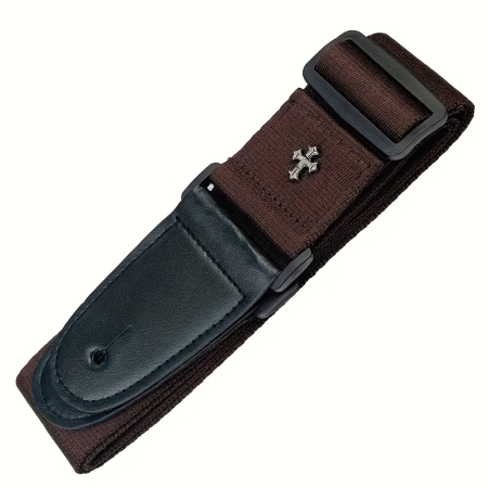 Curele - Curea premium maro chitară ukulele mandolină