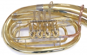Bariton 4 clape Karl Glaser Bb Baritonhorn auriu [2]