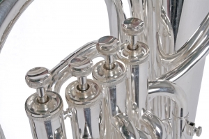 Eufoniu profesional 4 pistoane Monel Karl Glaser Bb Euphonium Baritonhorn arginitu [3]
