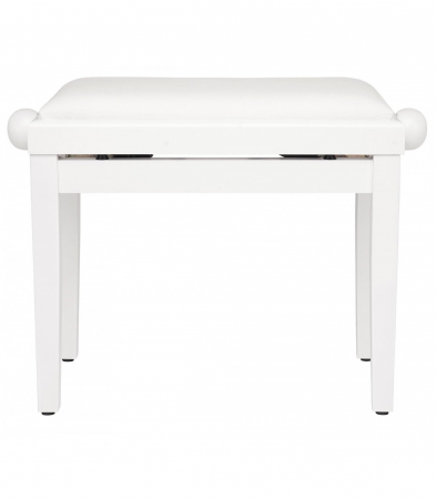 Scaune si Banchete pt Pian - Scaun pian Flame KB-15WHW alb mat