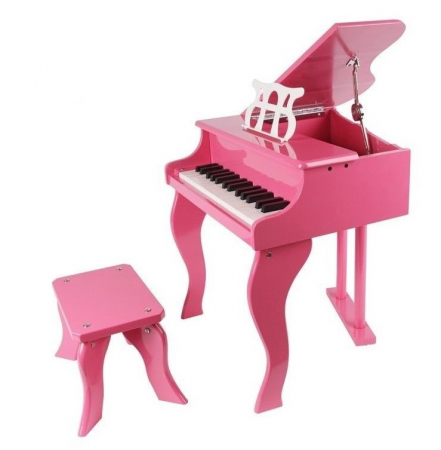 Pian copii - Flame FW30 Pink Mini Grand Piano Roz