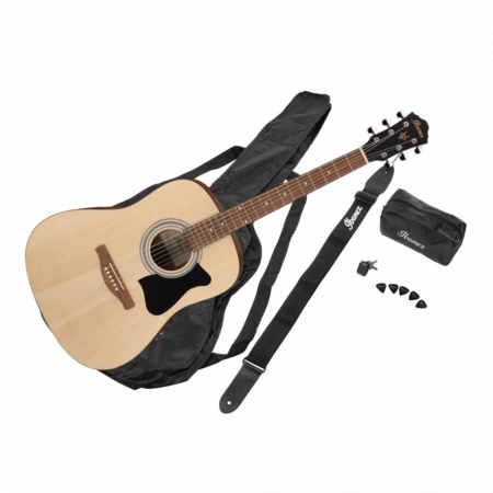 Chitara Acustica - Ibanez V50NJP-OPN - Pachet Chitara Acustica cu Husa si Accesorii