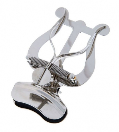 Accesorii instrumente suflat - Lira / Stativ partituri Riedl 203 N argintiu trompeta trombon sopran sax