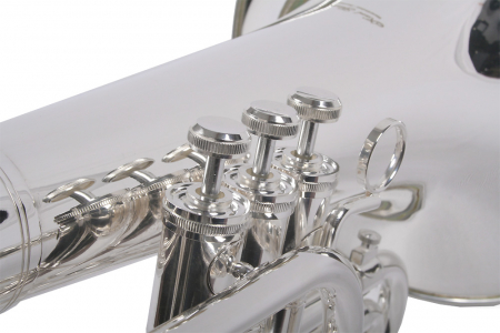 Marching Bariton Bb Karl Glaser argintiu [3]