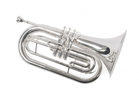 Marching Bariton Bb Karl Glaser argintiu [1]