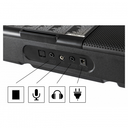 McGrey LK-6120-MIC orga clape luminate negru [2]