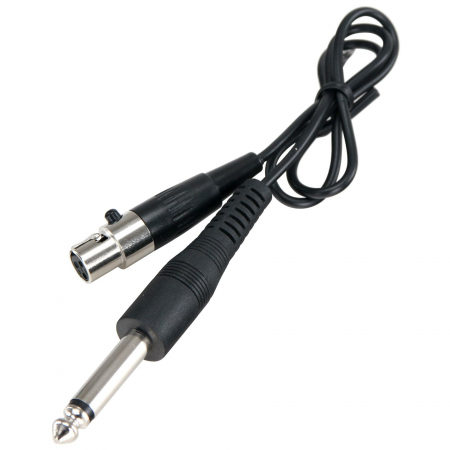 Cabluri interconectare - McGrey UBGC-05 Cablu Mini XLR Jack 6,3 Bodypack 0.5m