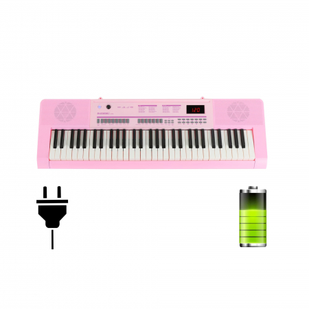 Orga portabila McGrey 6170 Pink Keyboard Battery Roz [1]
