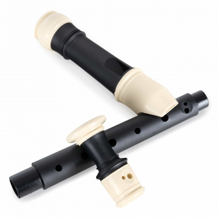 Fluier Classic Cantabile Stellina C Soprano Recorder Baroque Black [2]