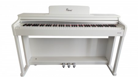 Set Pian Digital Flame B89 WH Alb + Scaun Classic Cantabile [9]
