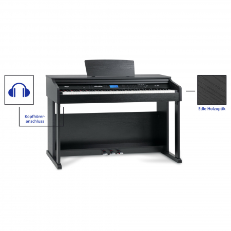 Pian digital FunKey DP-2688A Negru Mat [6]