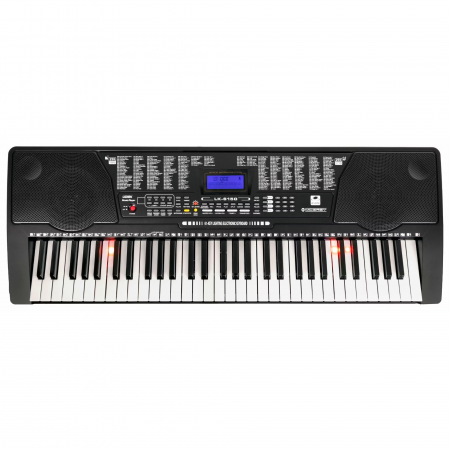 Pian portabil McGrey LK-6150 negru clape luminate Mp3 [1]