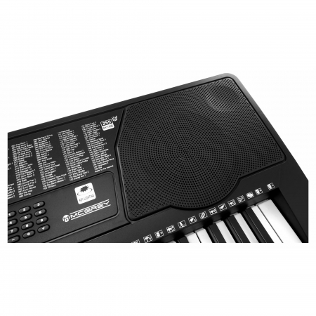 Pian portabil McGrey LK-6150 negru clape luminate Mp3 [5]