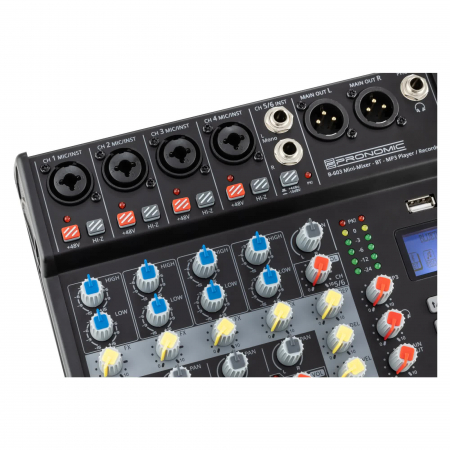 Pronomic B-603 Mini Mixer Bluetooth USB Recording [5]