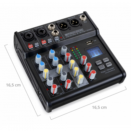 Pronomic B-403 Mini Mixer Bluetooth USB Recording [7]