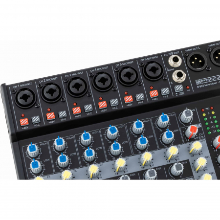 Pronomic B-803 Mini Mixer Bluetooth USB Recording [6]