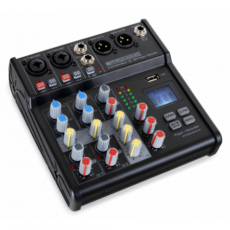 Pronomic B-403 Mini Mixer Bluetooth USB Recording [1]