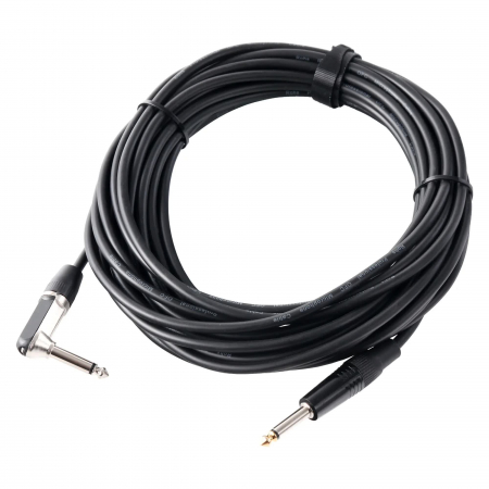 Cabluri instrumente - Pronomic Stage INST-A-10 m cablu jack mono 6.3 tata-tata 90°