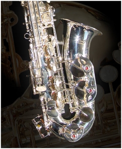 Saxofon Alto Karl Glaser® Argintiu Vintage DEMO [7]