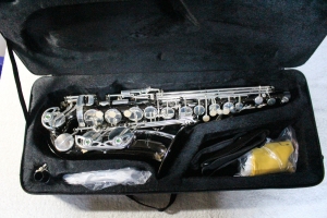 Saxofon Alto Karl Glaser® NEGRU+ARGINTIU Black&Silver [7]